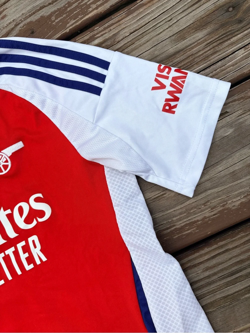 adidas Arsenal 24/25 Home Jersey – Saka #7 – Youth 13–14